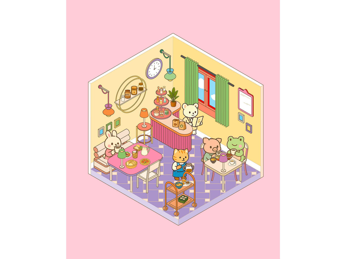 achat Album de 700 stickers repositionnables - Mon petit restaurant + 1 pince incluse