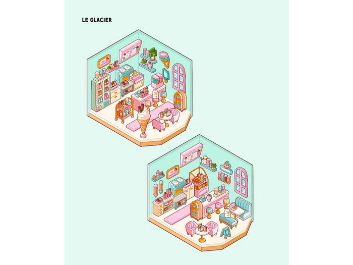 Achat Album de 500 stickers repositionnables - Ma ville cosy