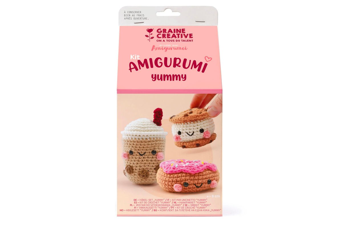 achat Kit crochet Amigurumi Yummy - Graine Créative