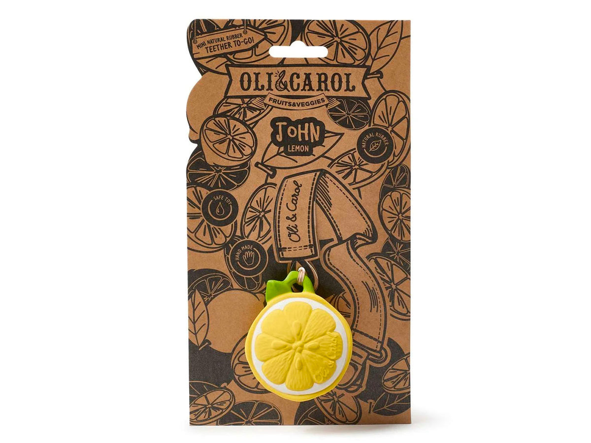 achat Mini jouet de dentition Lou Le Citron - Oli & Carol