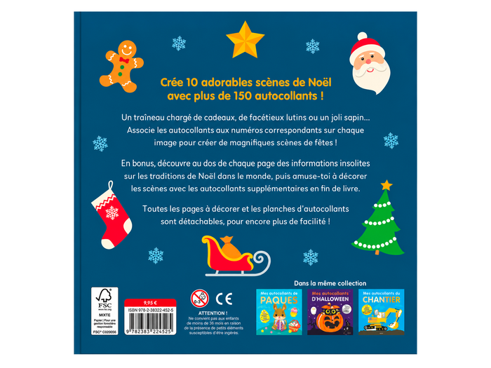 Achat Mes autocollants de Noël - Kimane