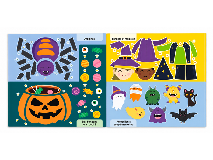Achat Mes autocollants d'Halloween - Kimane