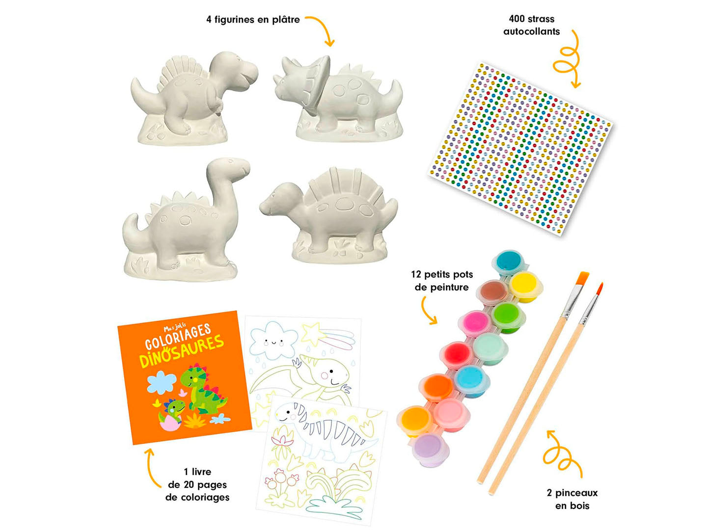 achat Mes Jolies Figurines Dinosaures - Auzou