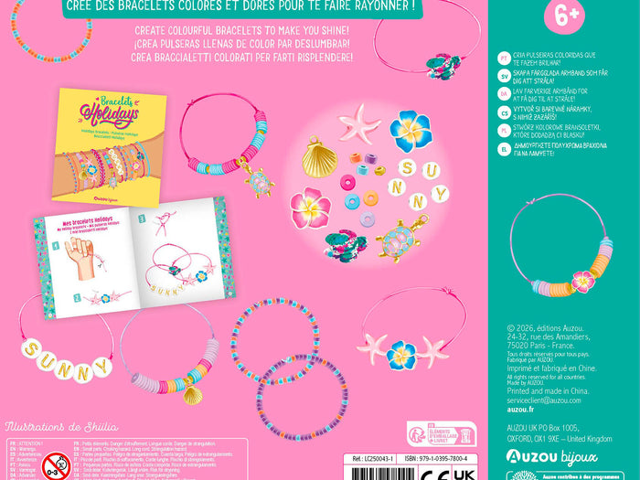 Achat Coffret Bracelets Holidays - Auzou