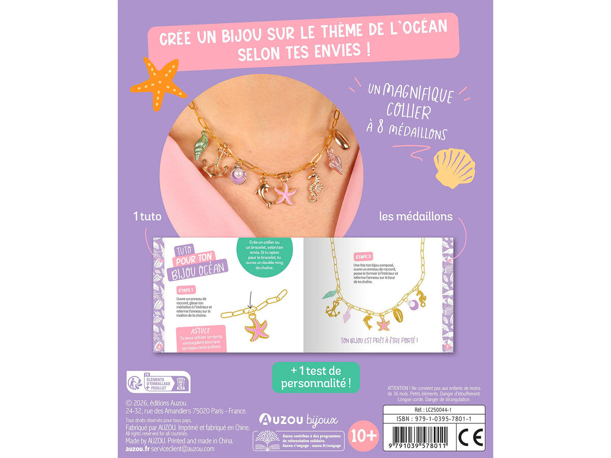 achat Coffret Mon Collier à Personnaliser - Auzou