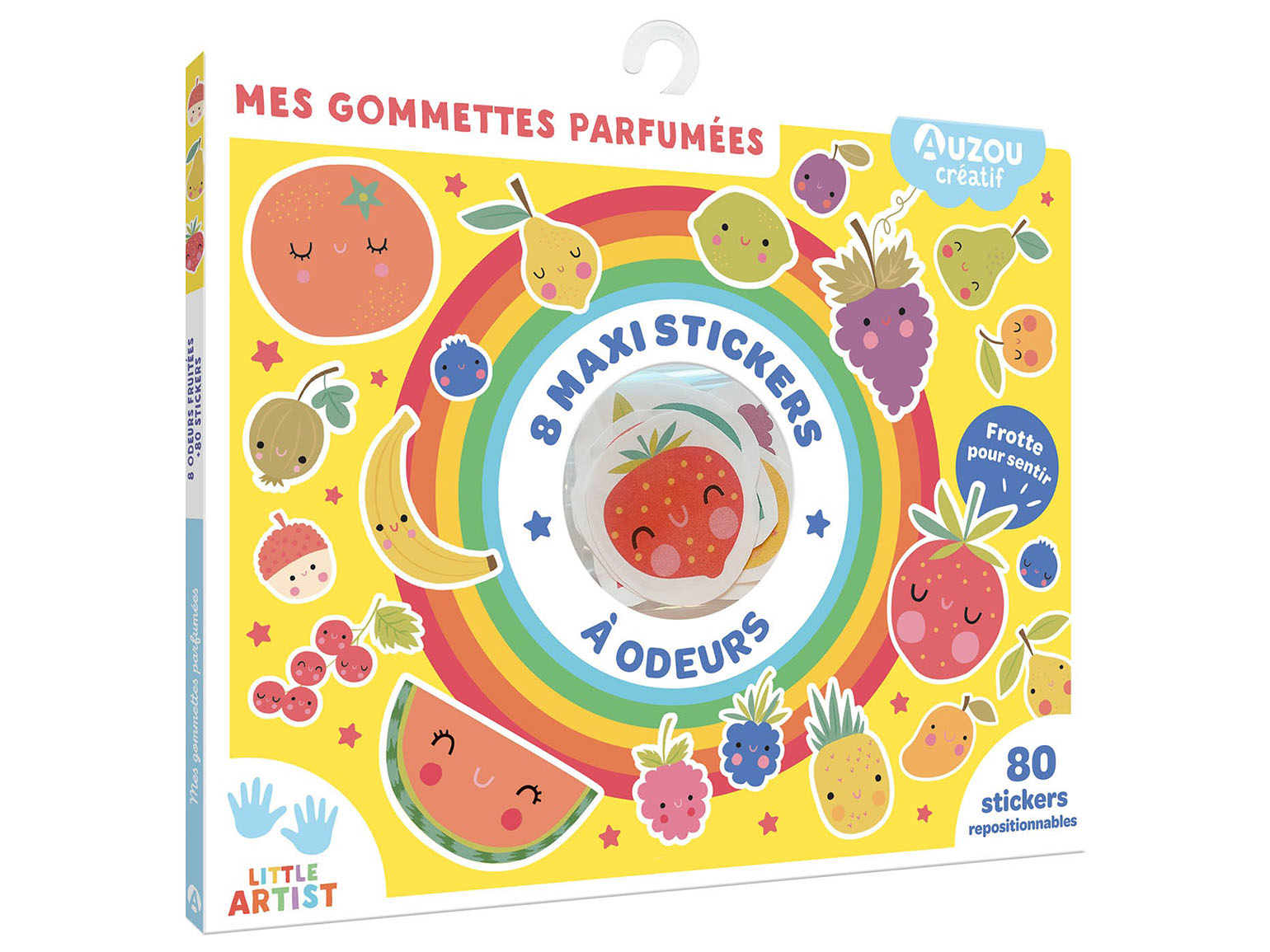 Achat Mes gommettes parfumées repositionnables Little Artiste - Auzou