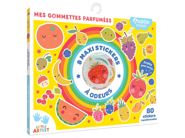 Achat Mes gommettes parfumées repositionnables Little Artiste - Auzou