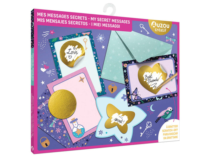 Achat Pochettes Mes Messages Secrets - Auzou
