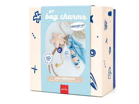 Achat Kit crochet pour débutant - Bag charms - Vitamine Sea