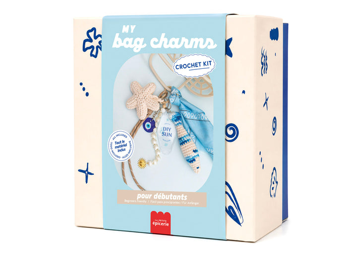 Achat Kit crochet pour débutant - Bag charms - Vitamine Sea