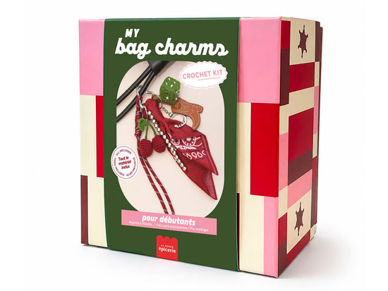 Achat Kit crochet pour débutant - Bag charms - Cherry Cowboy
