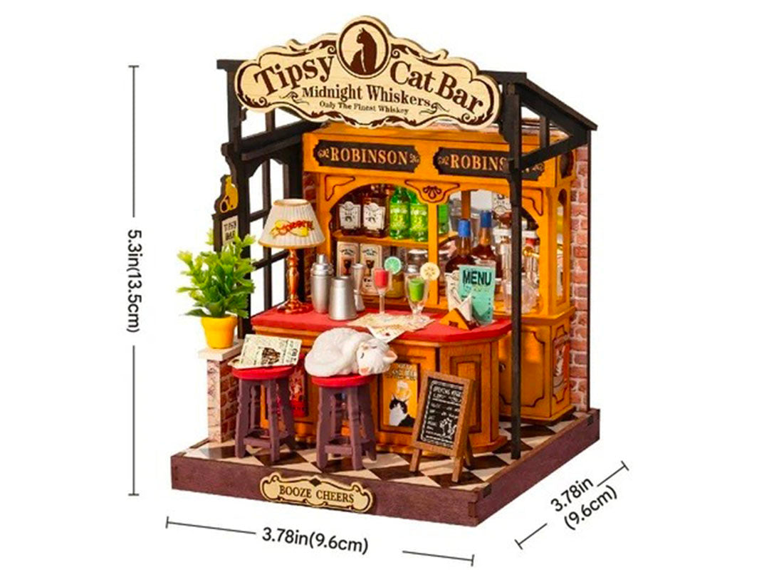 achat Maquette Bar Tipsy Cat - Robotime