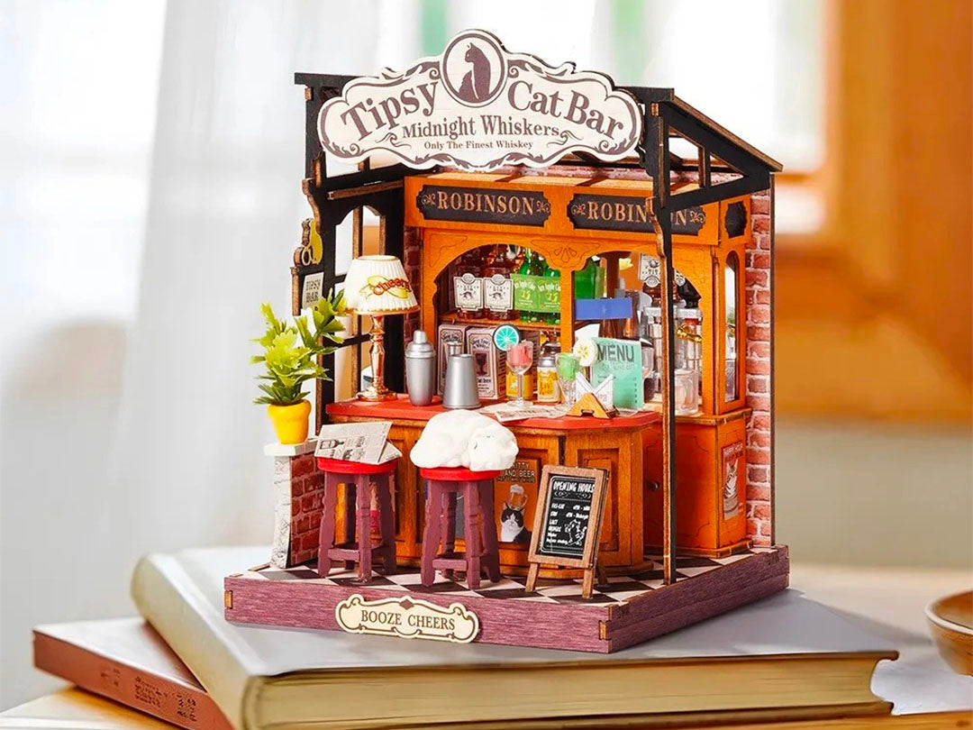 achat Maquette Bar Tipsy Cat - Robotime