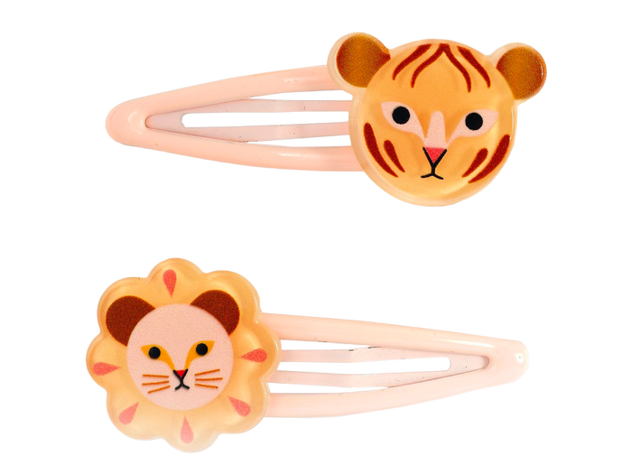 Achat 2 Barrettes animaux Léanna  - Djeco