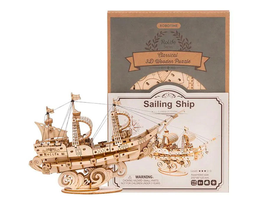 achat Maquette miniature Caravelle Sailing Ship - Robotime