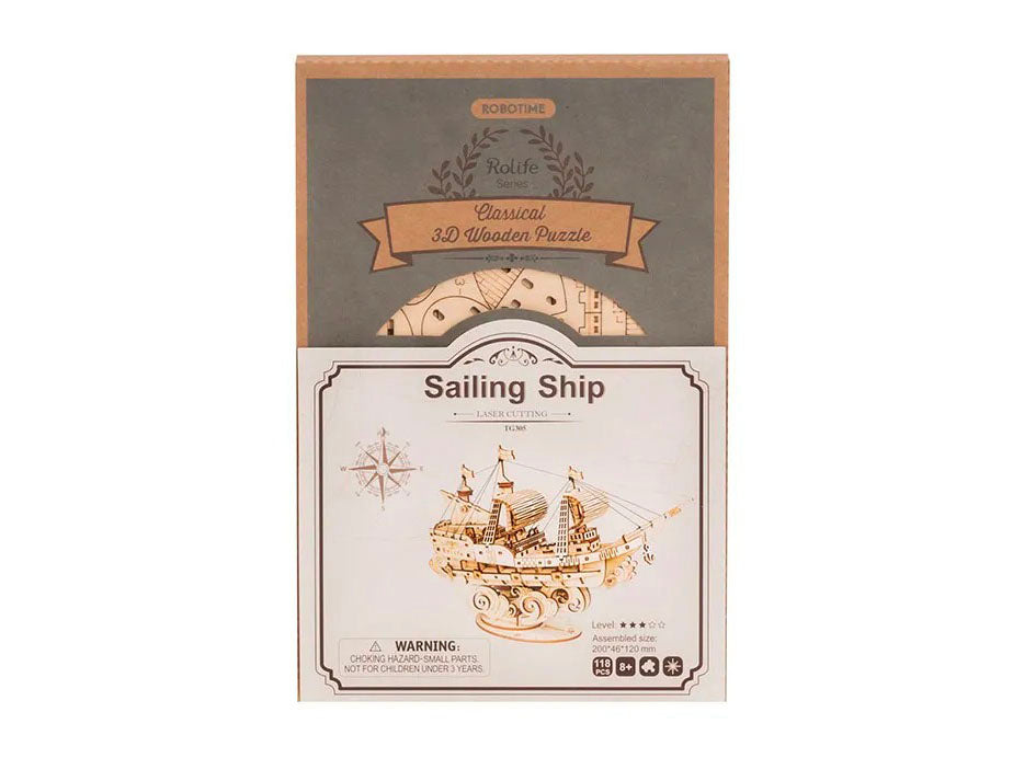 achat Maquette miniature Caravelle Sailing Ship - Robotime