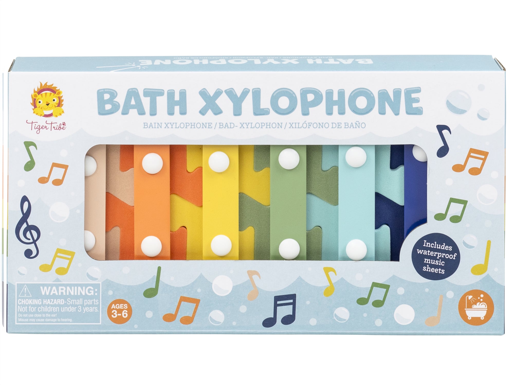 Jouet de bain xylophone