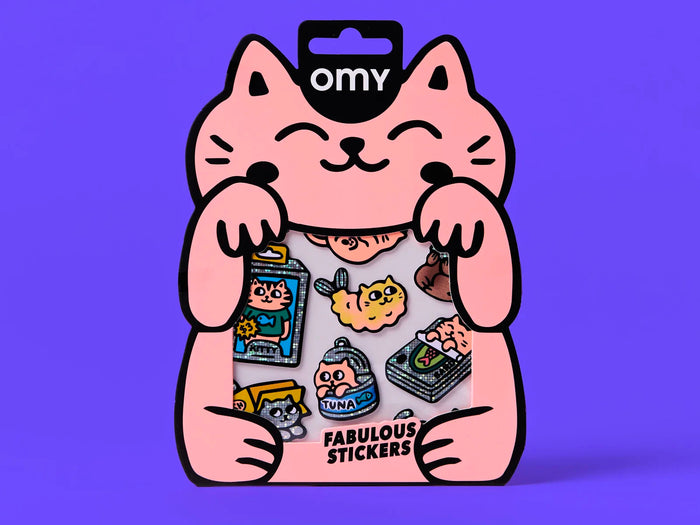 Achat Fabulous Stickers Big - Kitty - OMY