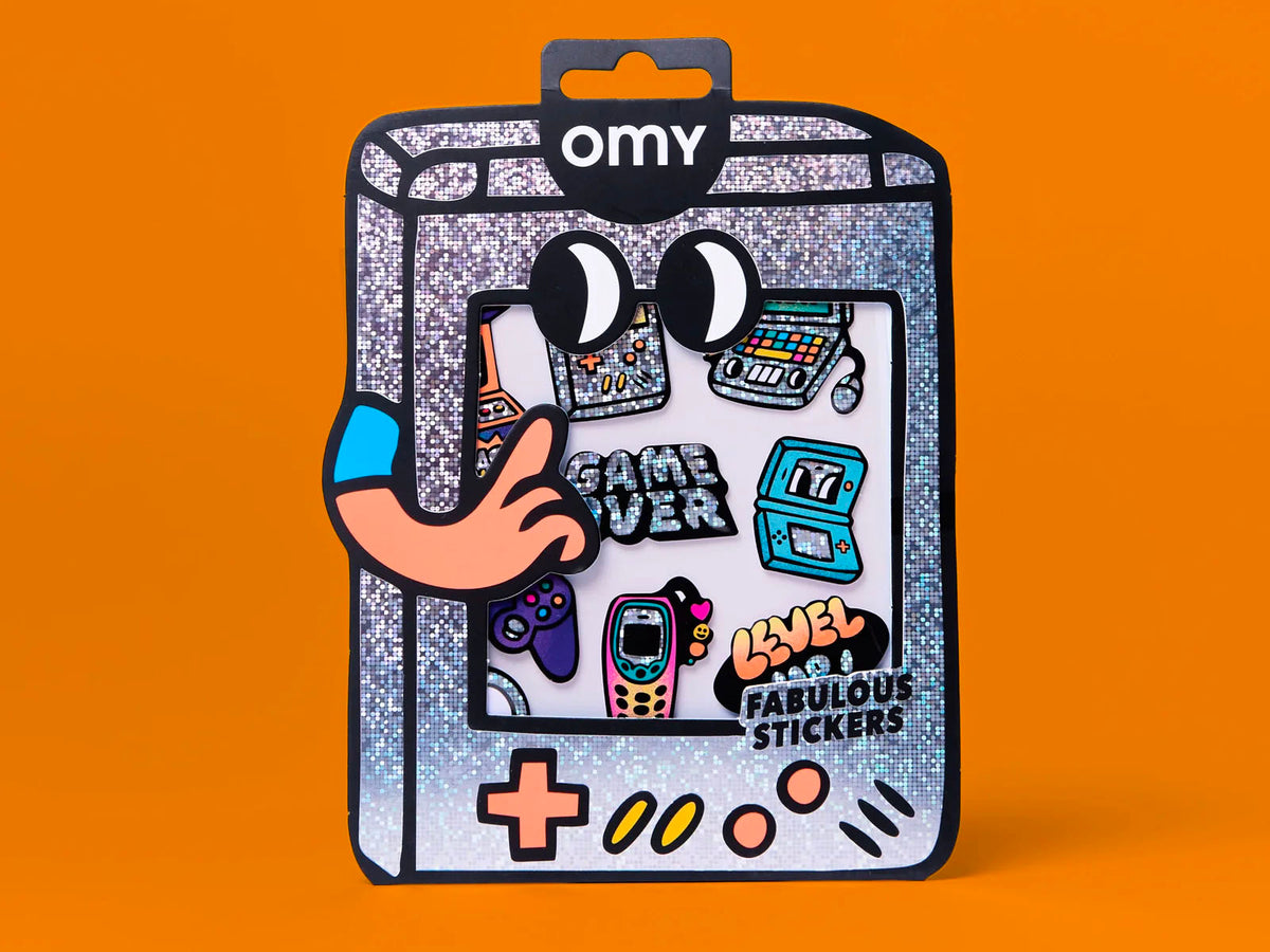achat Fabulous Stickers Big - Video Game - OMY