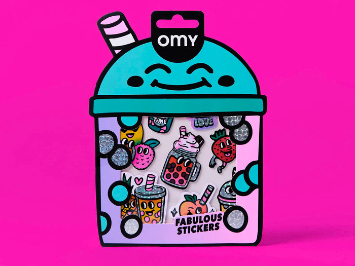 Achat Fabulous Stickers Big - Bubble Tea - Bubble - OMY