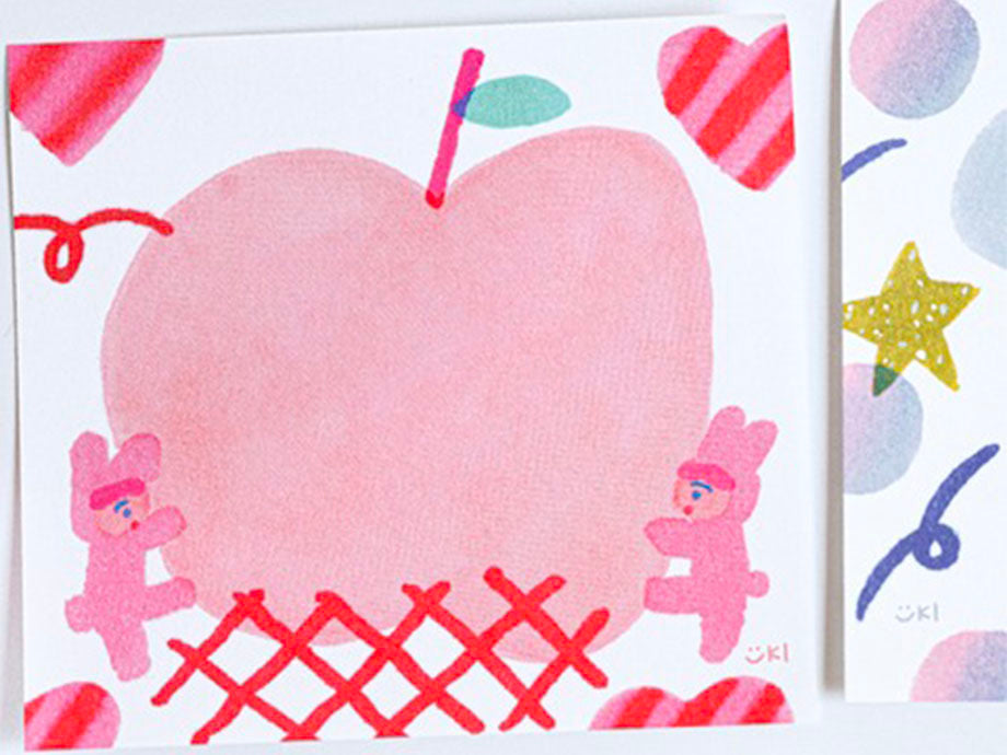 achat Bloc mémo - Fruits Kawaii