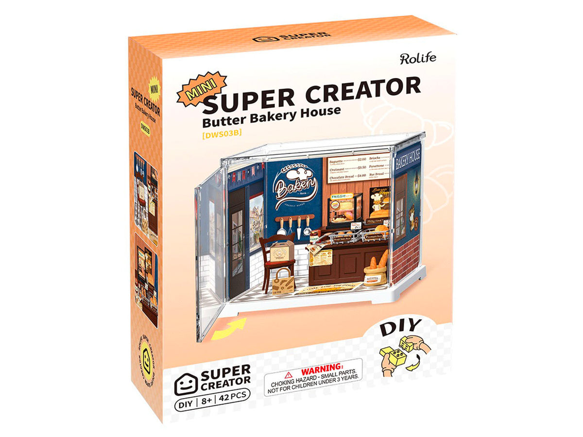 achat Maquette Boulangerie Butter Bakery House - Robotime