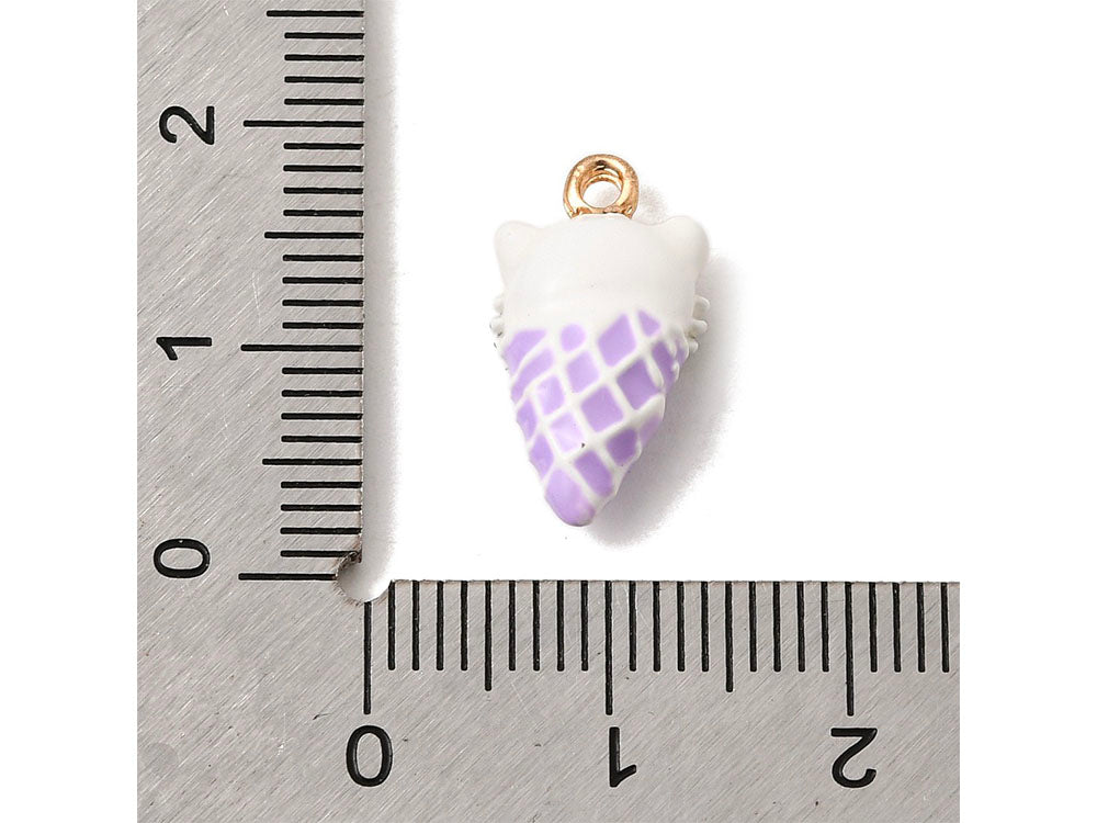 achat Breloque Glace chat Kawaii or 18k - couleur aléatoire