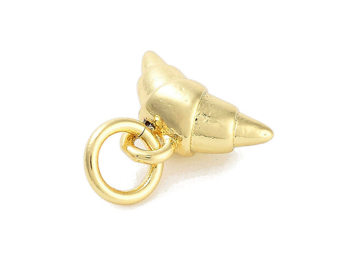 Achat Breloque Croissant doré à l'or fin 18k