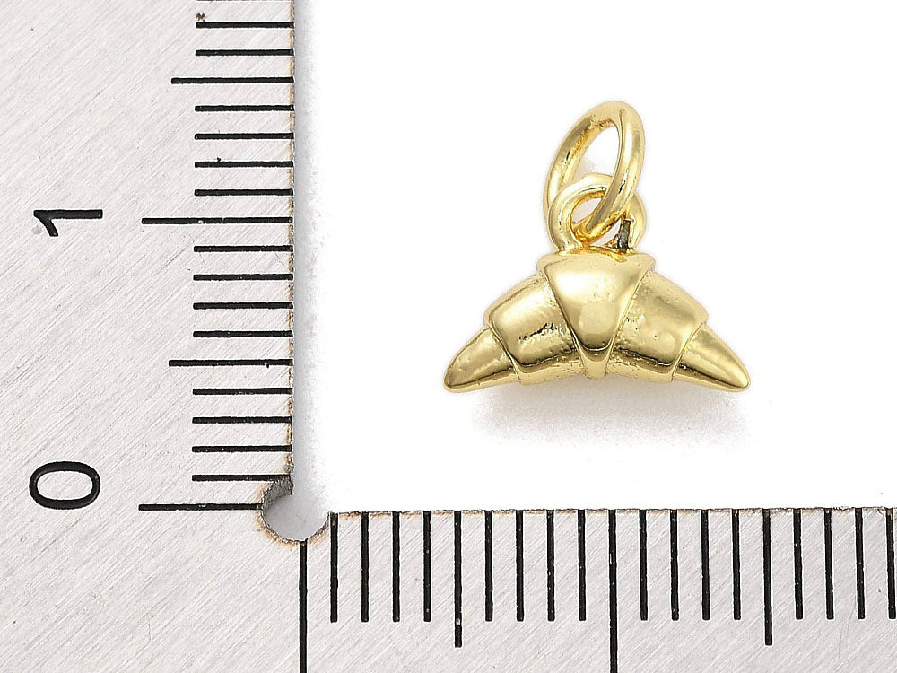 achat Breloque Croissant doré à l'or fin 18k