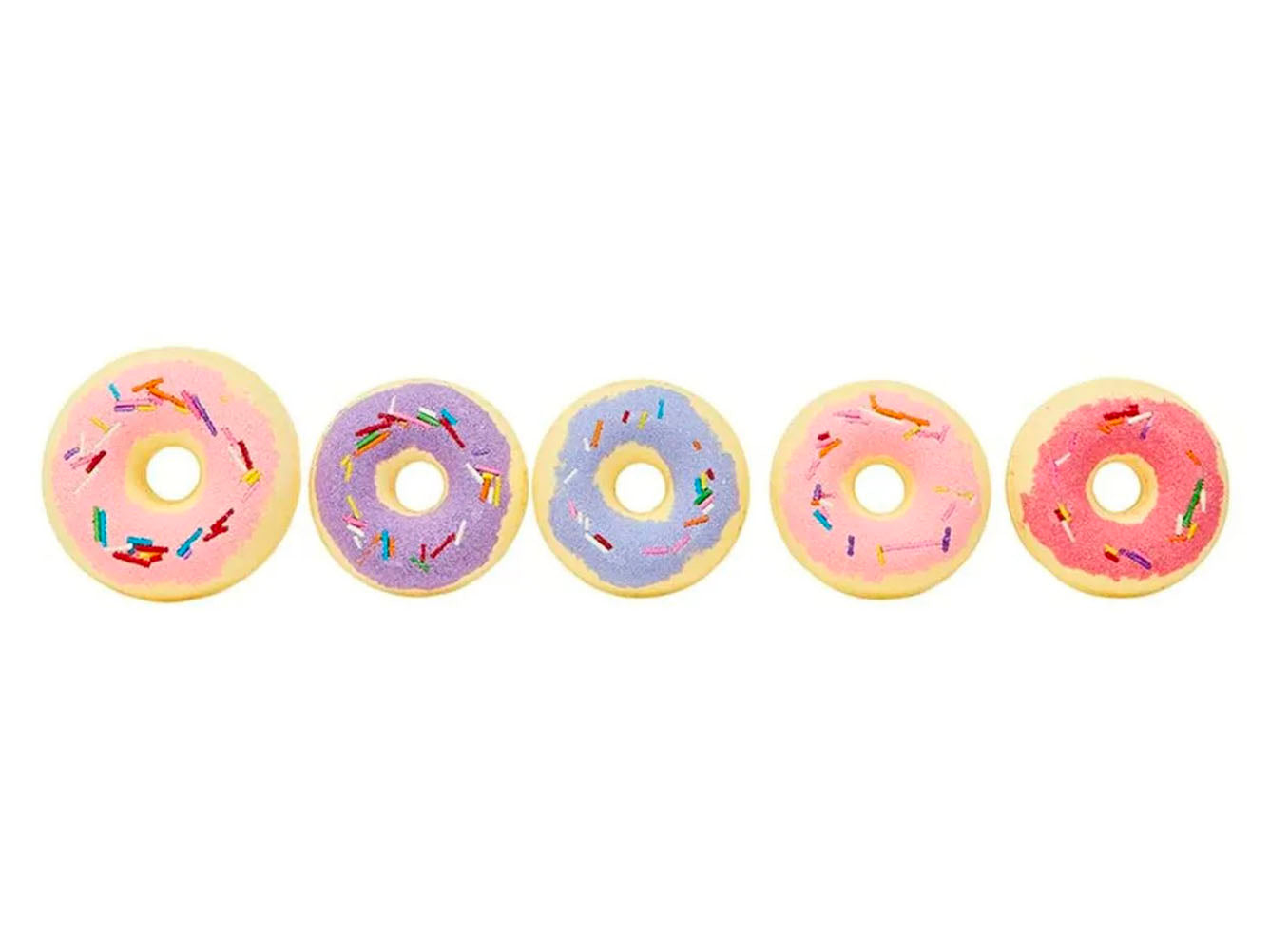 achat Coffret 5 Bombes de bain Sweetea Donuts - Bubble Tea