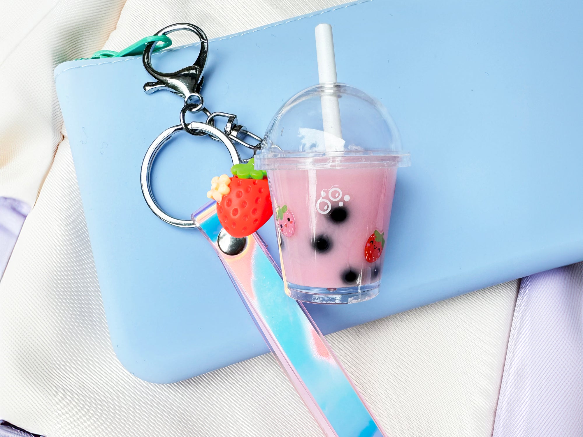 Achat Kit bijoux de sac / Bag Charm -Bubble Tea