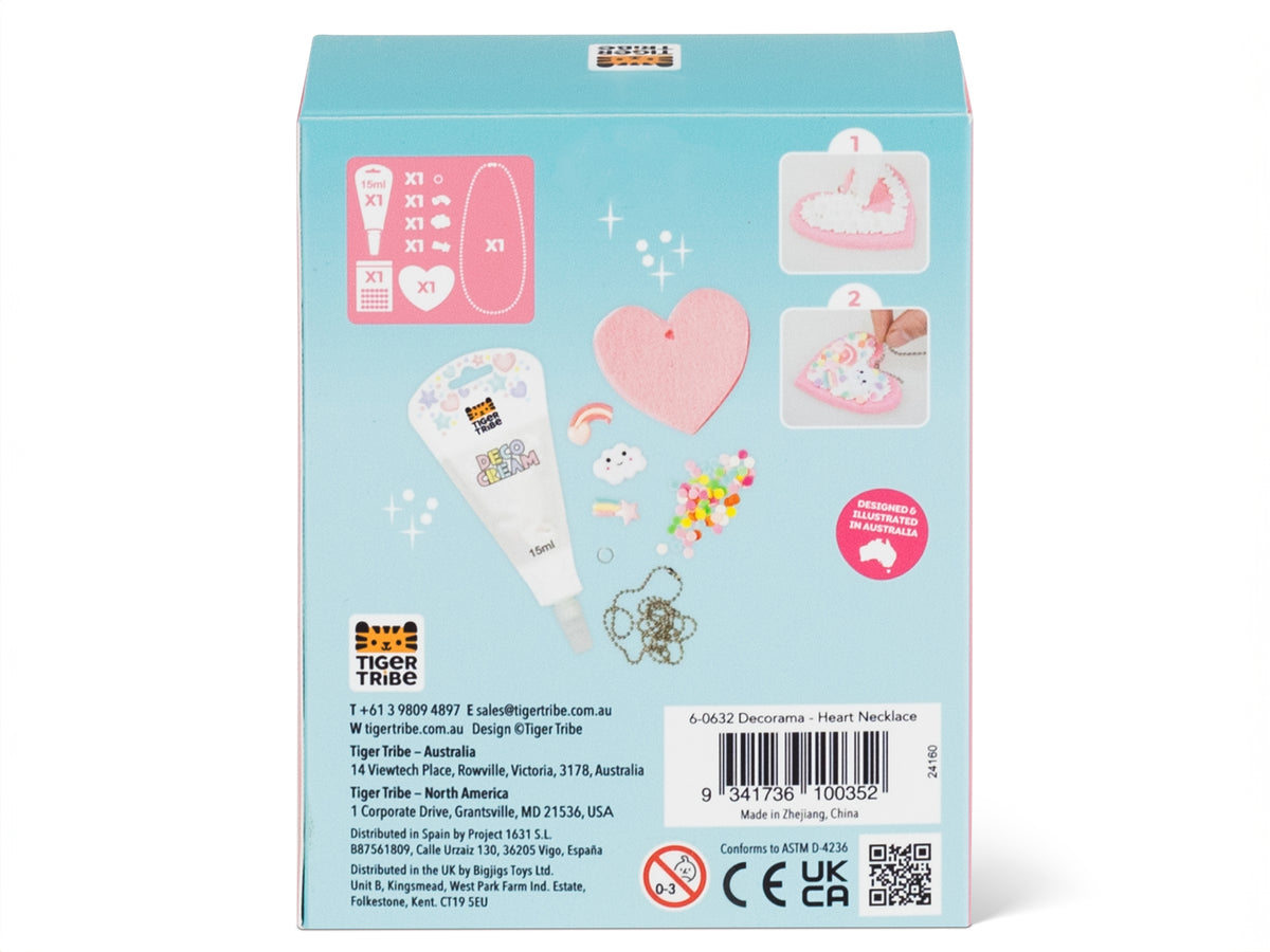 achat Kit création de bijoux Decorama - collier coeur