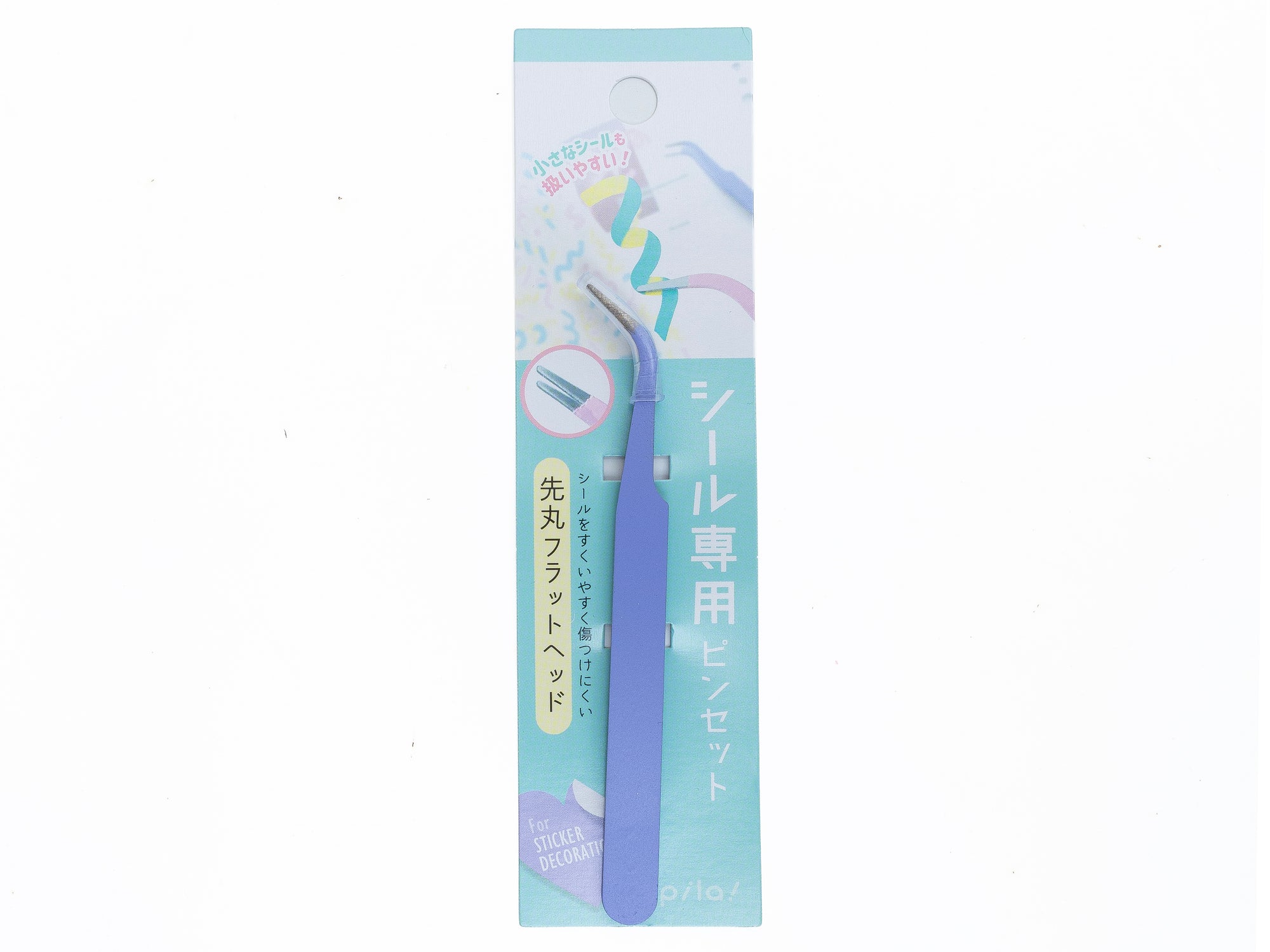 Achat Pince fine spéciale stickers - mauve