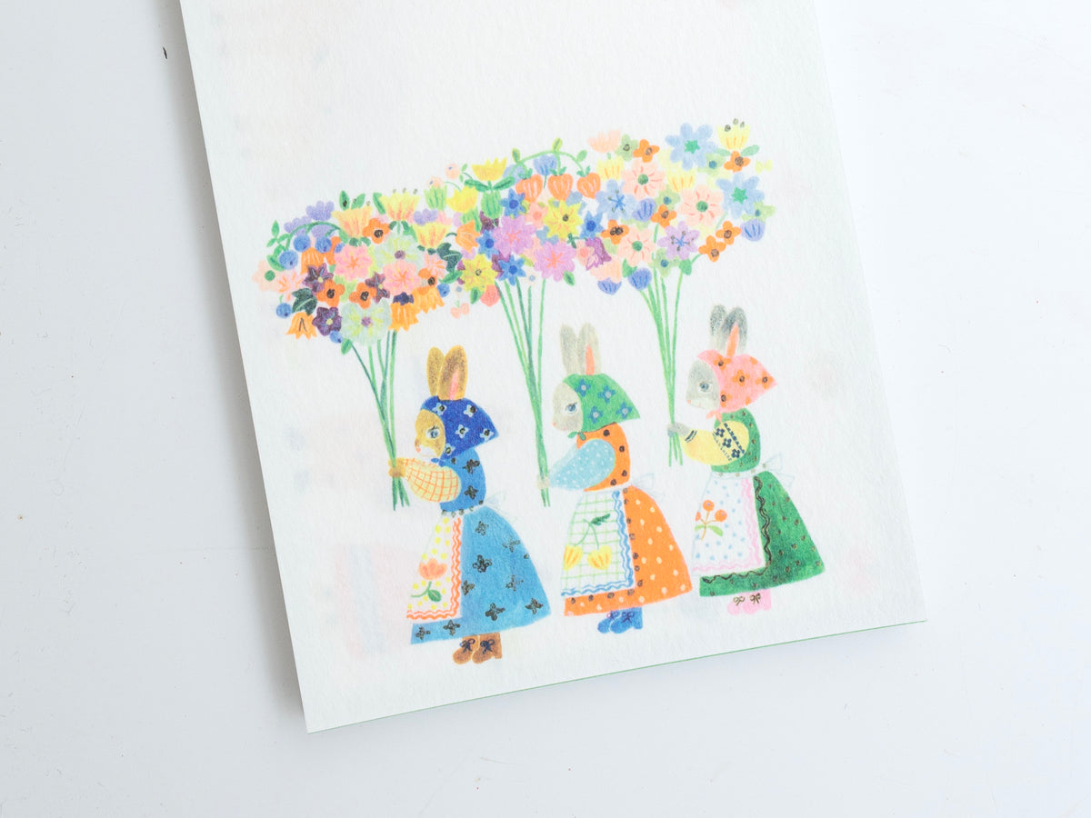 achat Bloc de papier illustrés Aiko Fukawa - Jardin