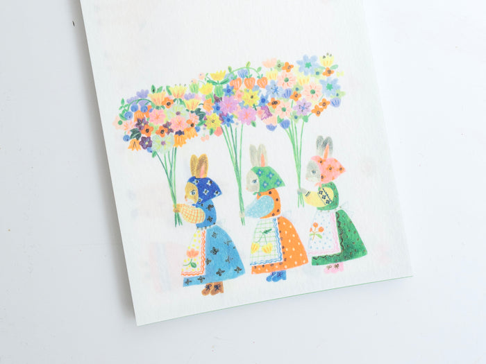 Achat Bloc de papier illustrés Aiko Fukawa - Jardin