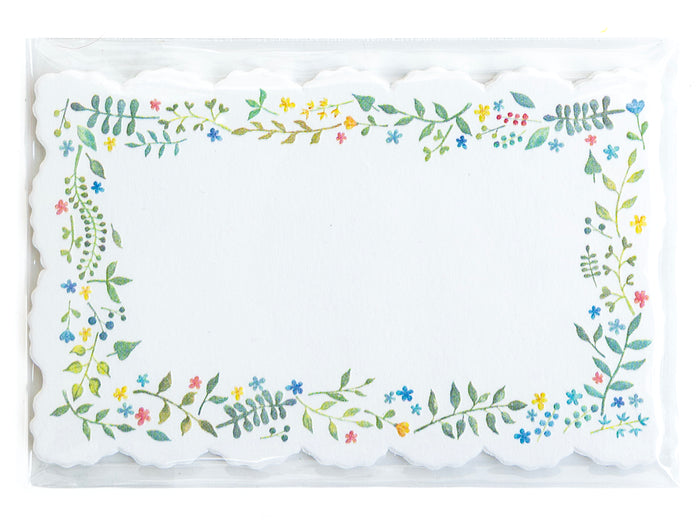 Achat Lot de tags fleuris rectangulaires