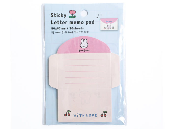 Achat Lot de 30 mini enveloppe - lapin rose et cerises