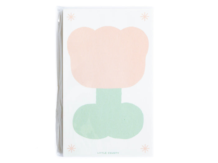 Achat Mini bloc-notes fleur