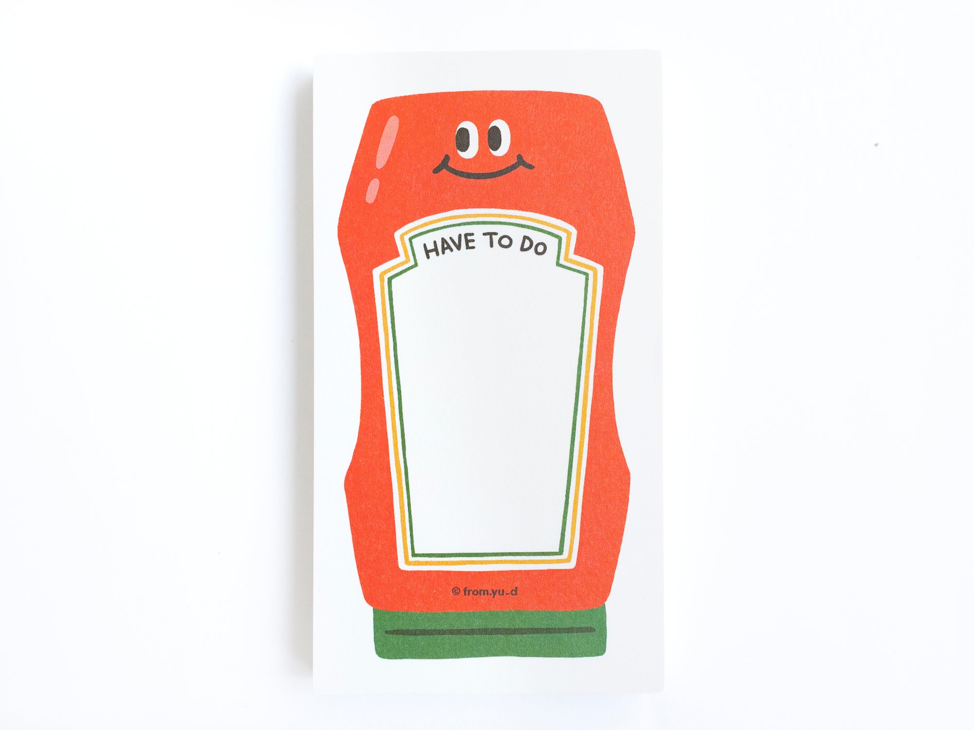 Achat Bloc-notes ketchup