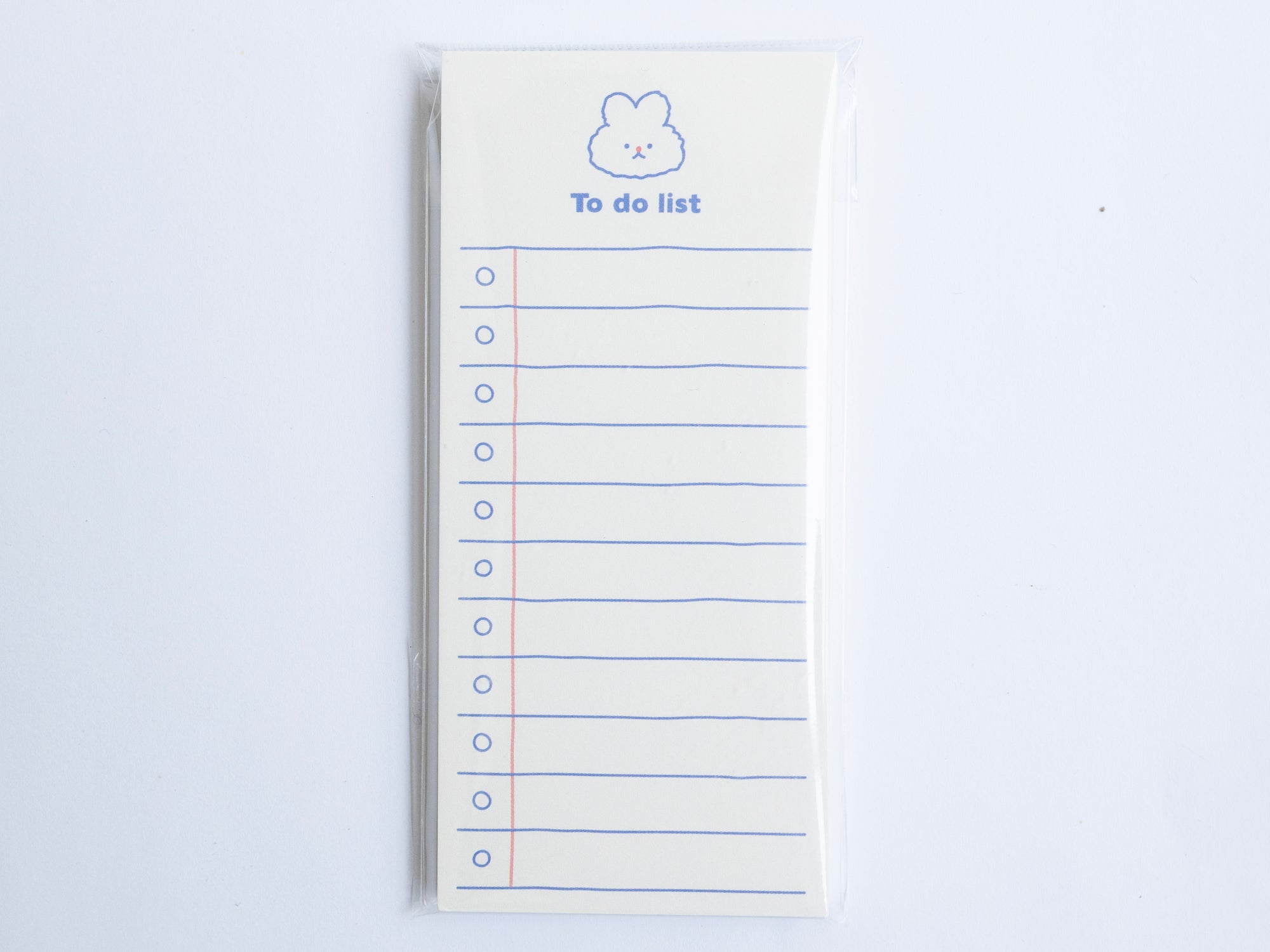 achat Bloc notes - To do list lapin minimaliste