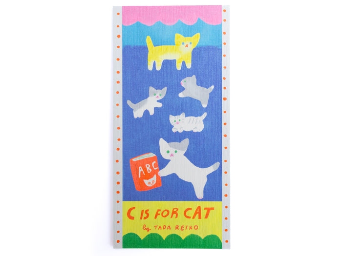 Achat Bloc de papier illustrés Reiko Tada C is for cat