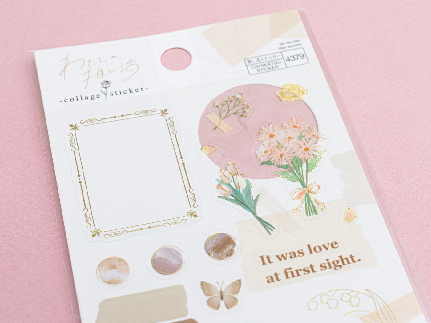 achat Stickers collection fleurs printanières