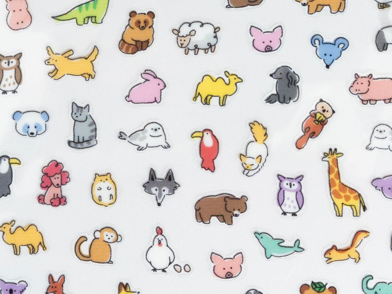 achat Stickers - minis animaux mignons
