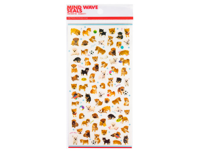 Achat Stickers - photos minis chiens mignons