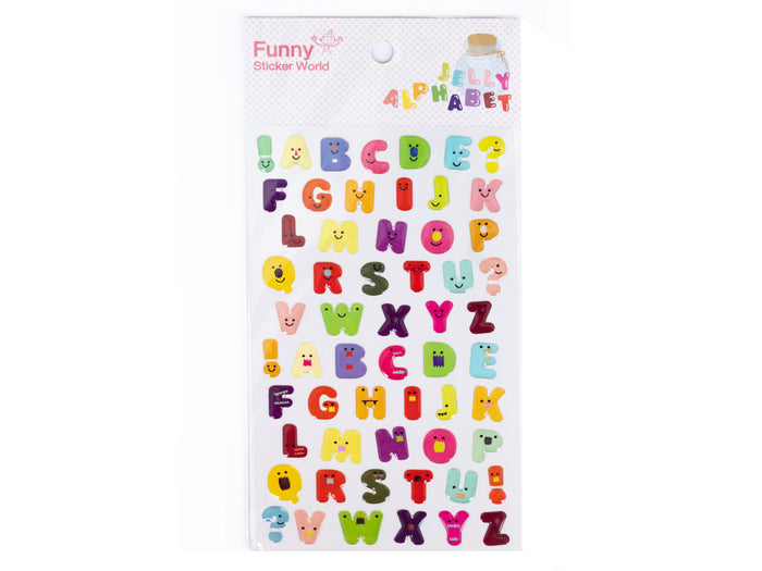 Achat Stickers alphabet Jelly