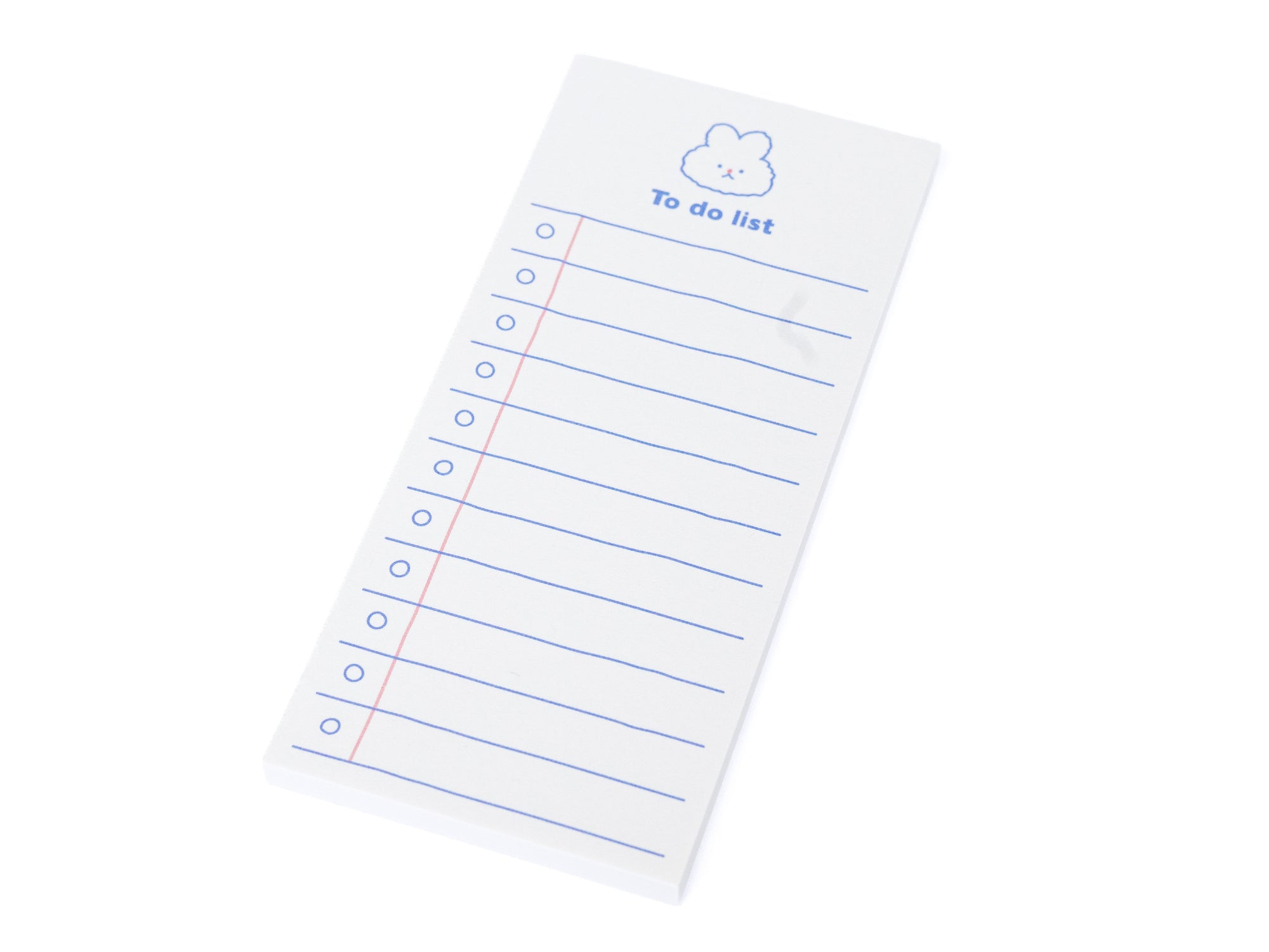 Achat Bloc notes - To do list lapin minimaliste