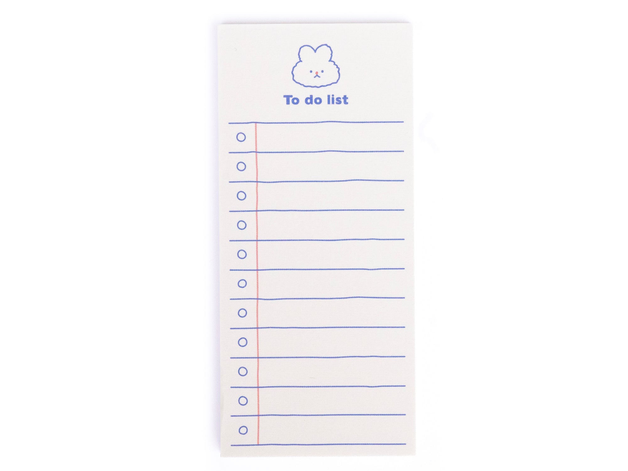 Achat Bloc notes - To do list lapin minimaliste