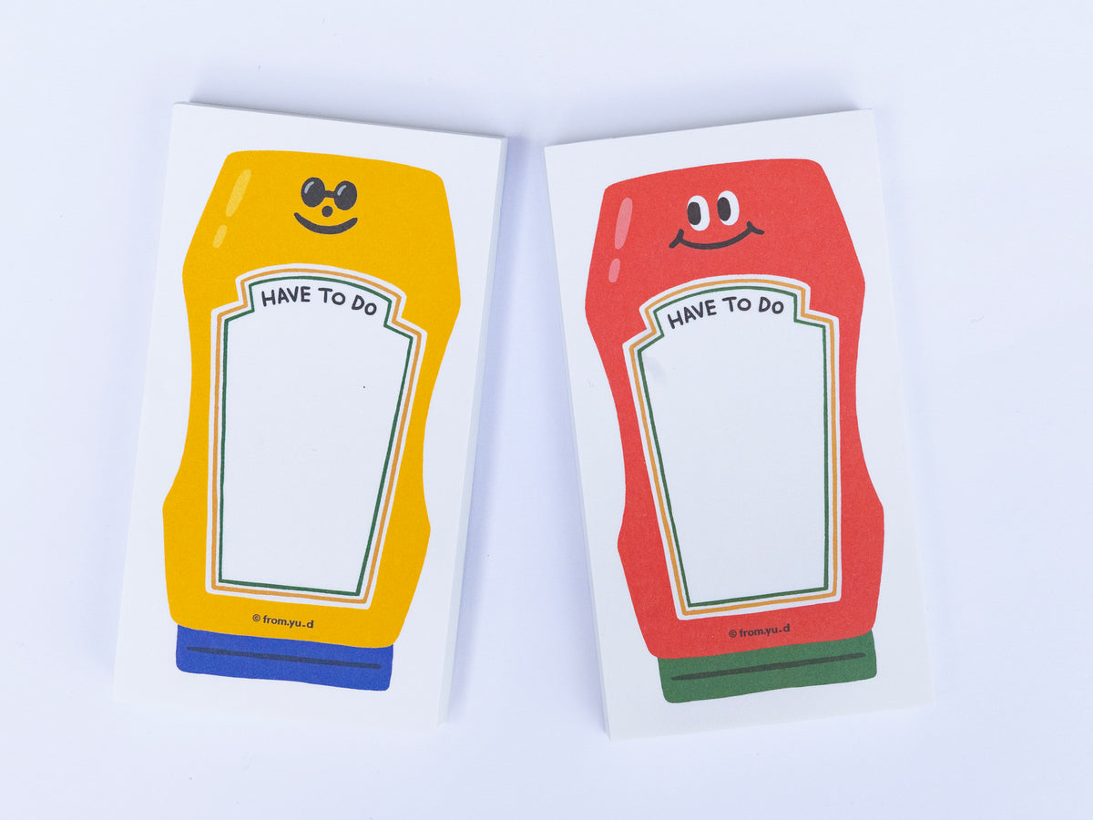 achat Bloc-notes ketchup