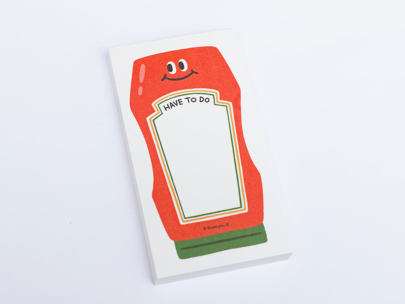 achat Bloc-notes ketchup