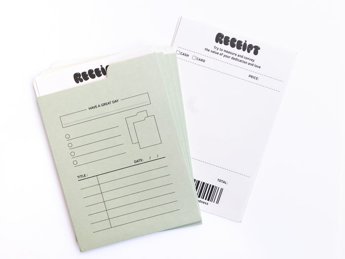 Achat Lot de 4 Enveloppes vertes + papiers recettes pour journaling